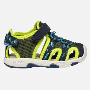 Geox - Sandal Multy - Pistachio/Navy