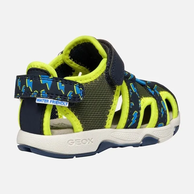 Geox - Sandal Multy - Pistachio/Navy