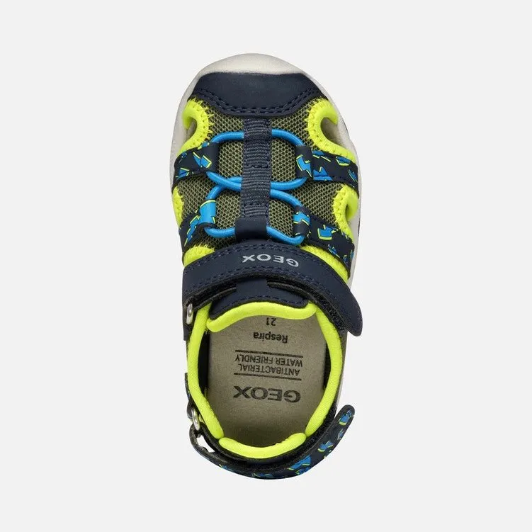 Geox - Sandal Multy - Pistachio/Navy