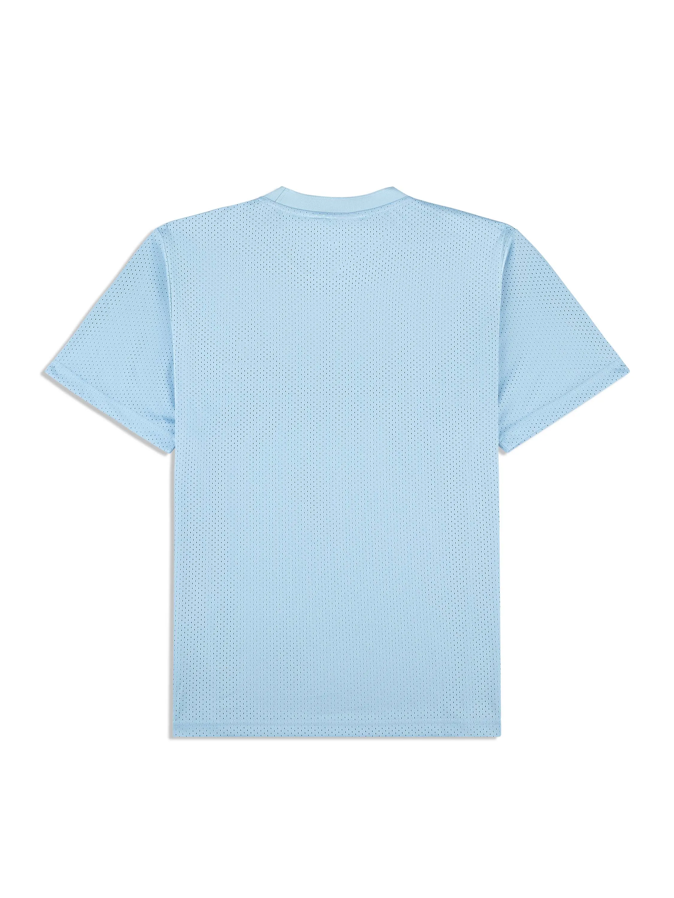 Giacomo Mesh T-Shirt- Dutch Canal/ White
