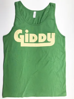 GIDDY Green / Tan Unisex Tank Top