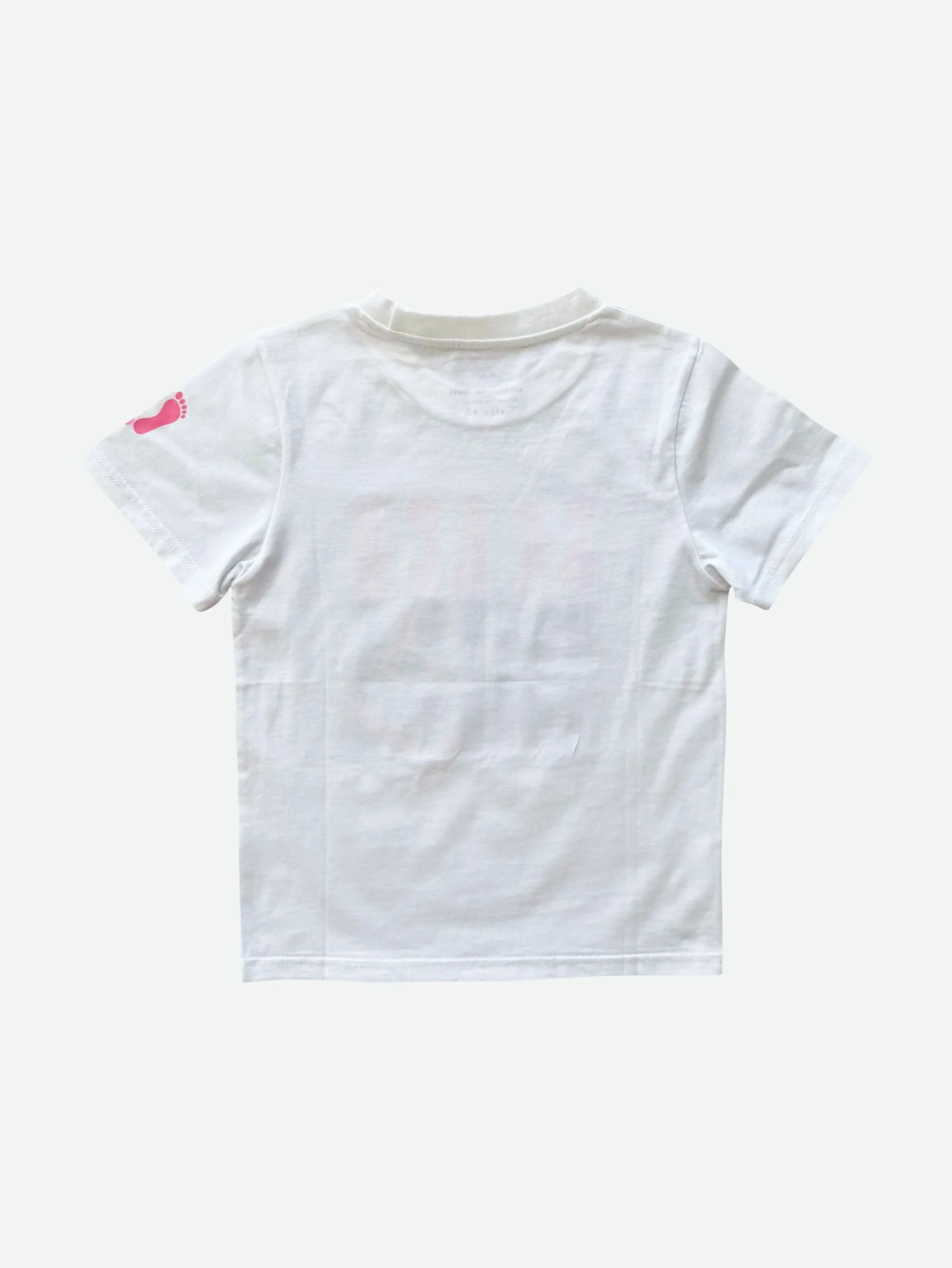 Girl's Beach Bum Tee (White)