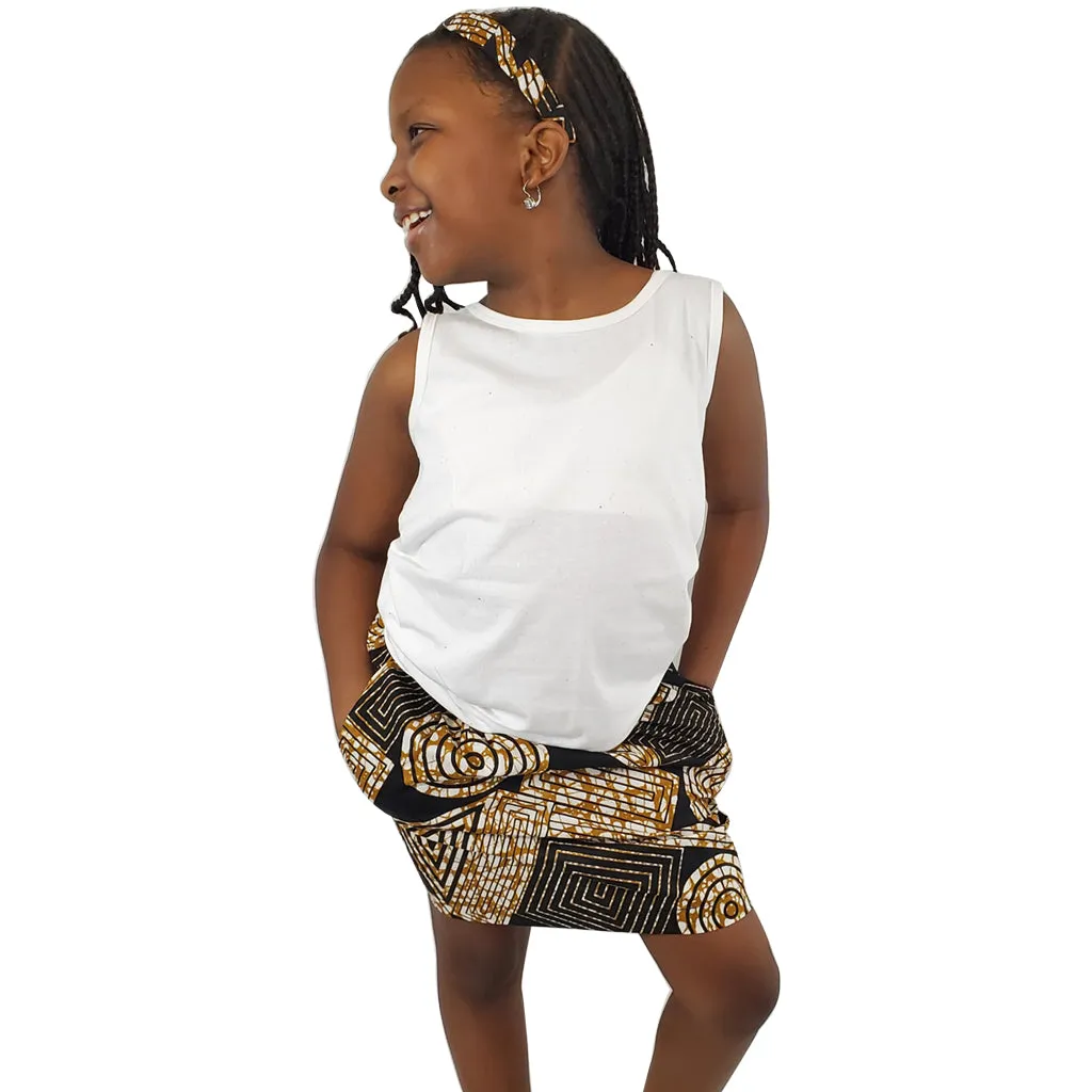 Girl's Mazing Black Maxi Skirt