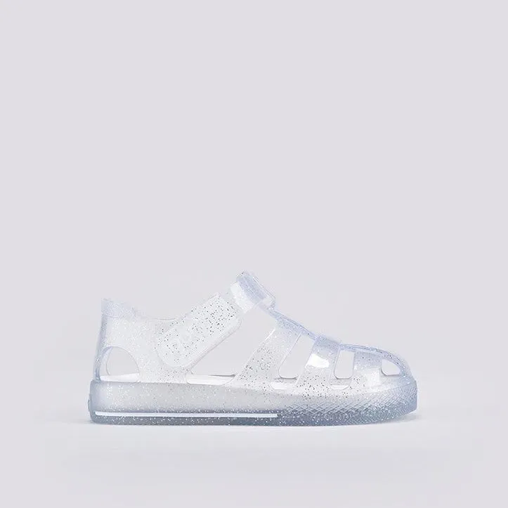 Girl's Star Glitter Jelly Sandal