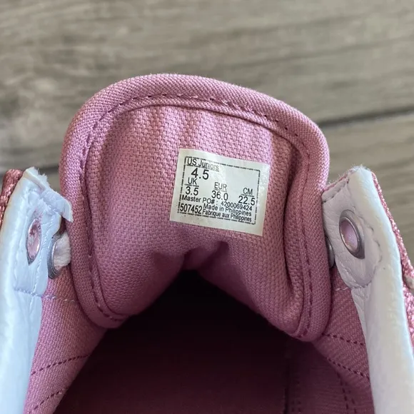 Girls Vans Party Glitter Old Skool - Pink/White
