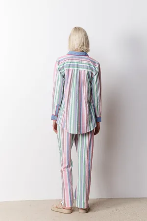 GIUSEPPA MULTICOLOR STRIPED SHIRT