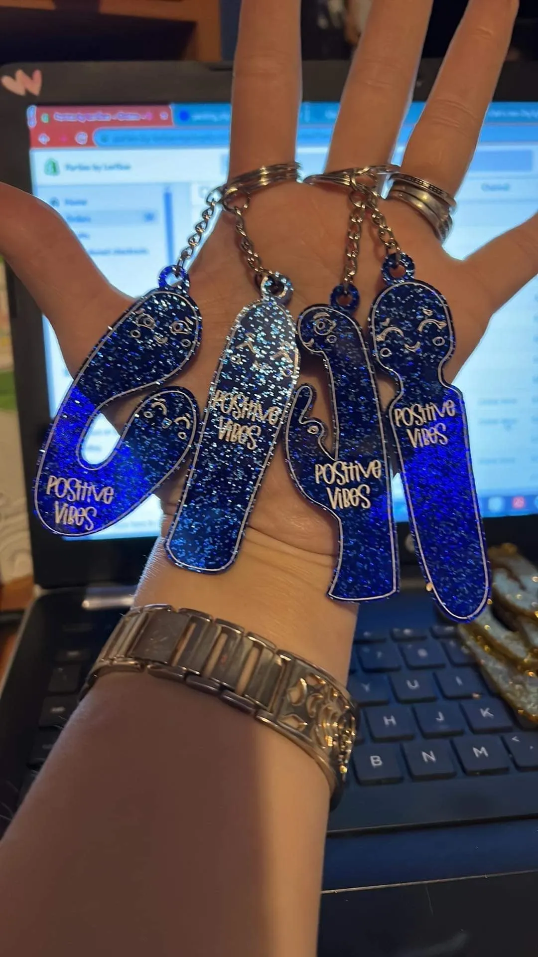 Glitter Positive Vibes! (adult novelty)