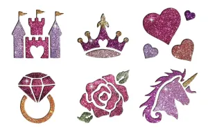 Glitter Tattoo Princess Mini Kit