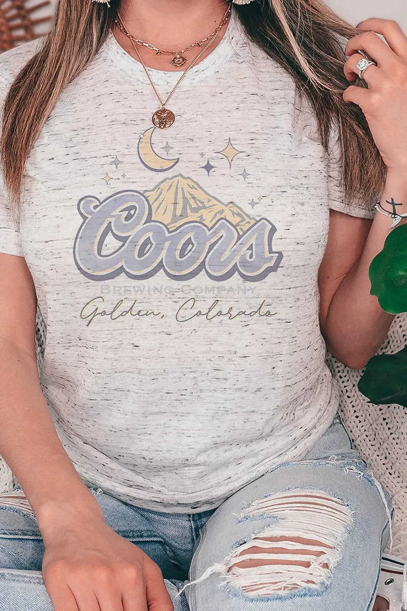 Golden Colorado Unisex Short Sleeve Tee