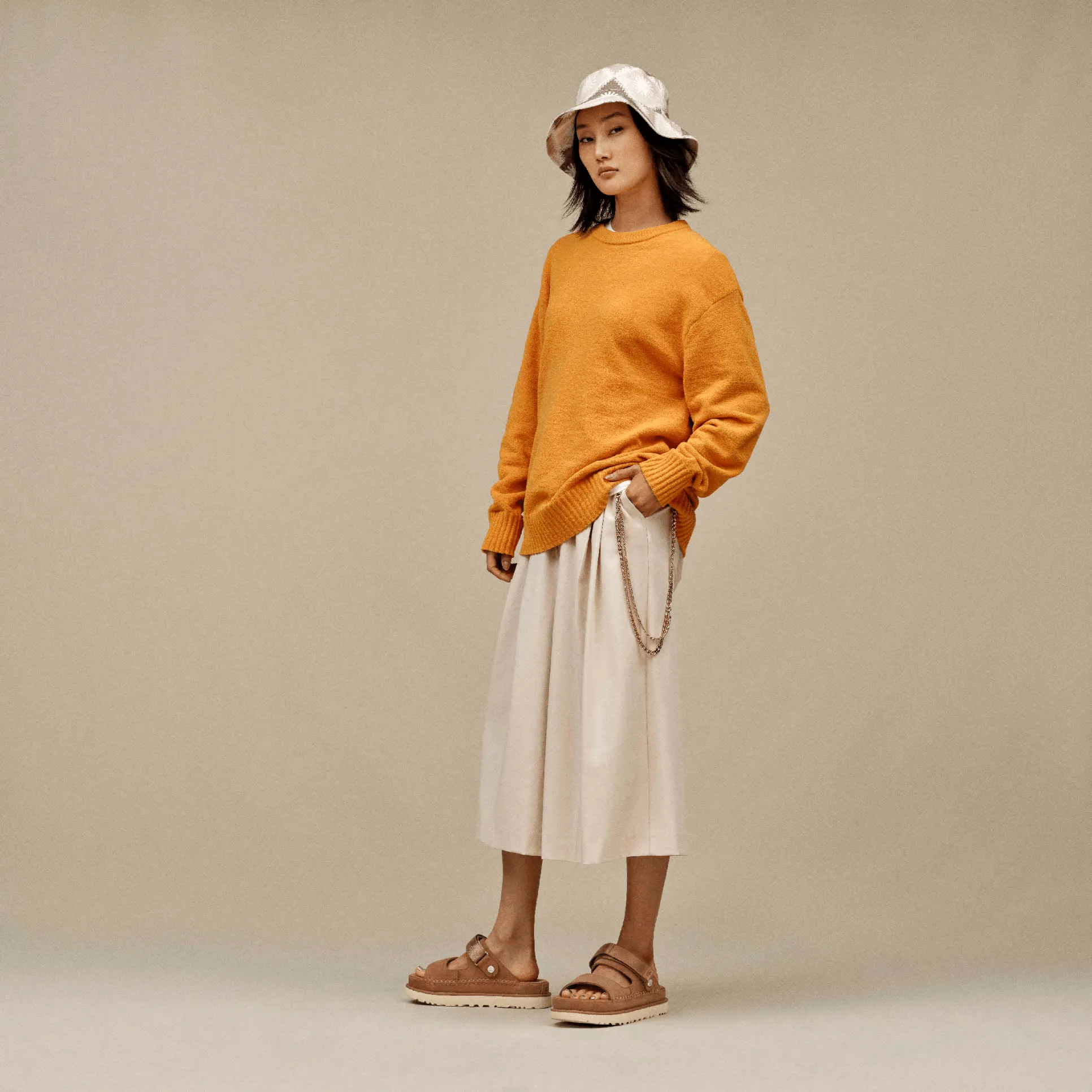 Goldenstar Glide | Women | Suede | Chestnut