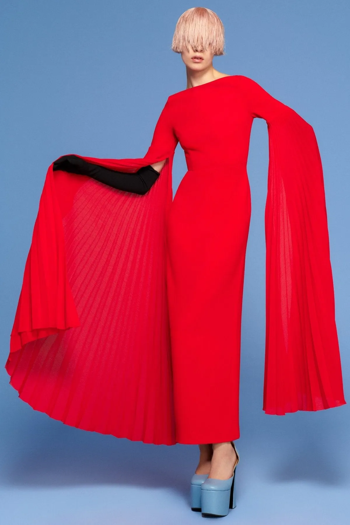 Grace Maxi Dress in Red