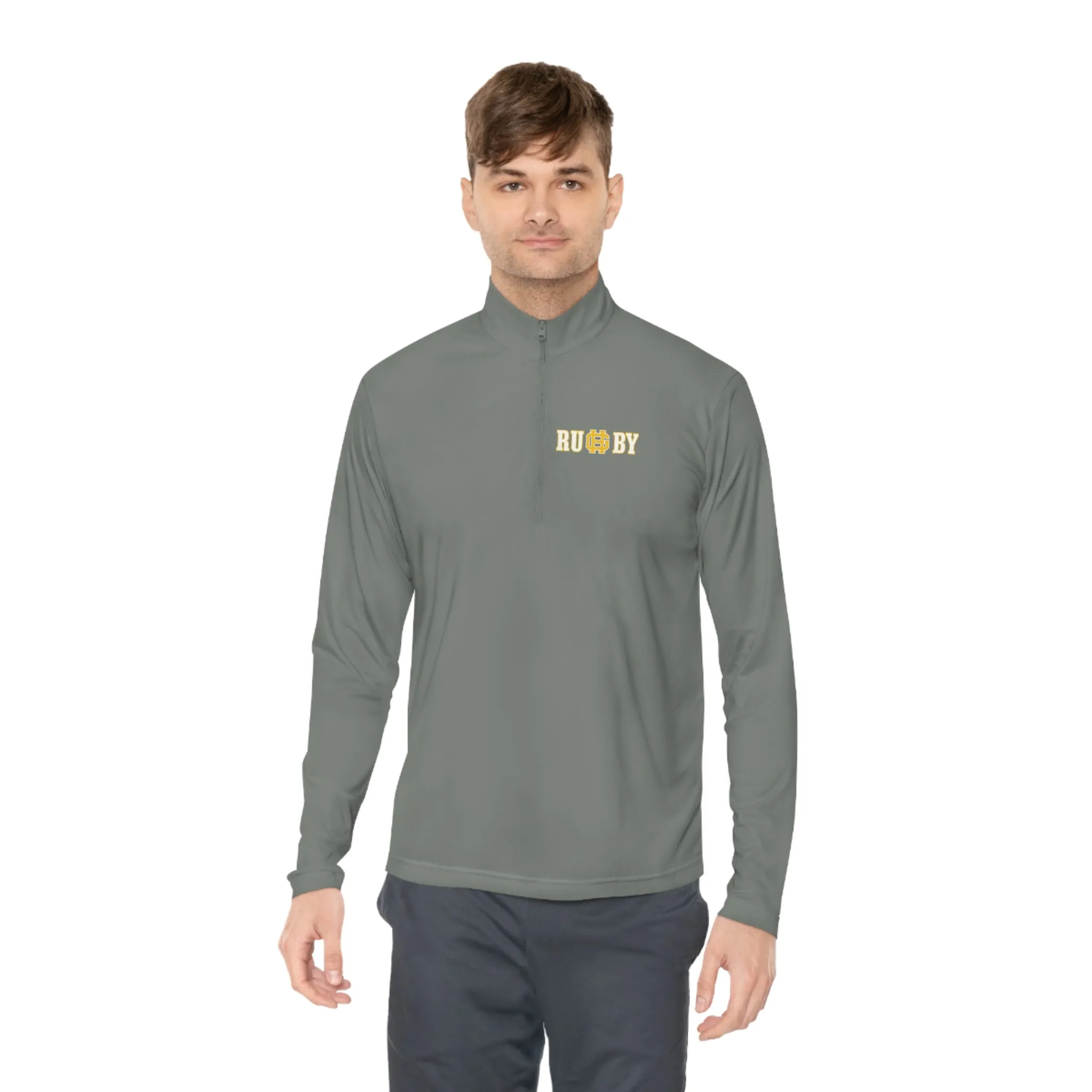 Grand Haven Boys Rugby Unisex Quarter-Zip Pullover