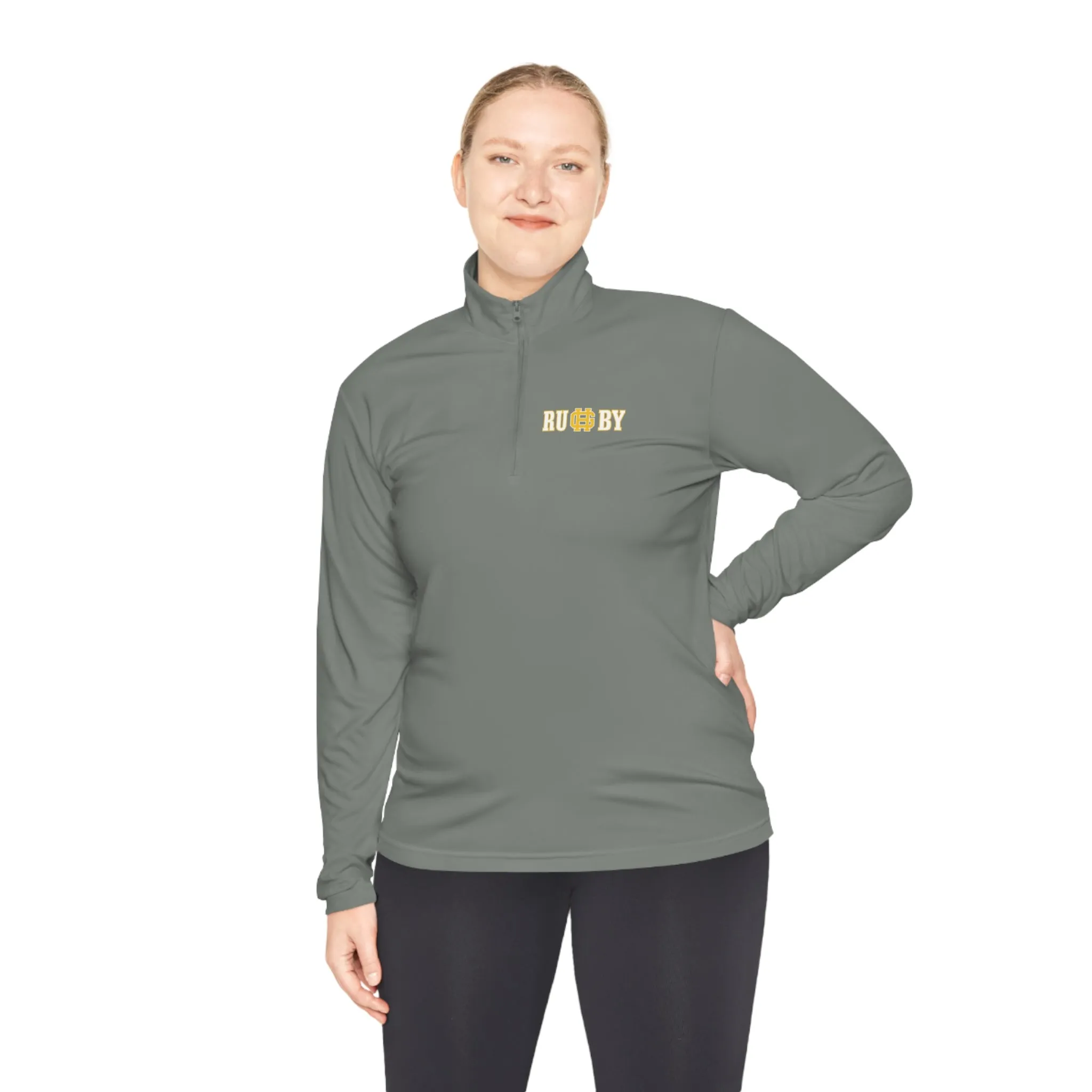 Grand Haven Boys Rugby Unisex Quarter-Zip Pullover