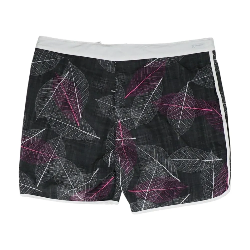 Gray Graphic Board Shorts
