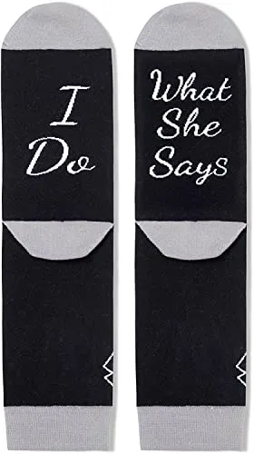 Groom Socks, Funny Groom Gifts, Unique Wedding Gifts, Novelty Wedding Socks, Gift Ideas for Him, Engagement Gifts, Bachelorette Gift, Newlywed Gifts