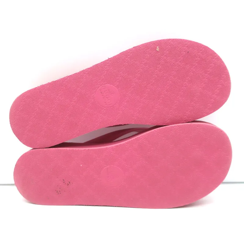Gucci Pascar GG Marmont Platform Flip Flop Sandals Pink Size 35