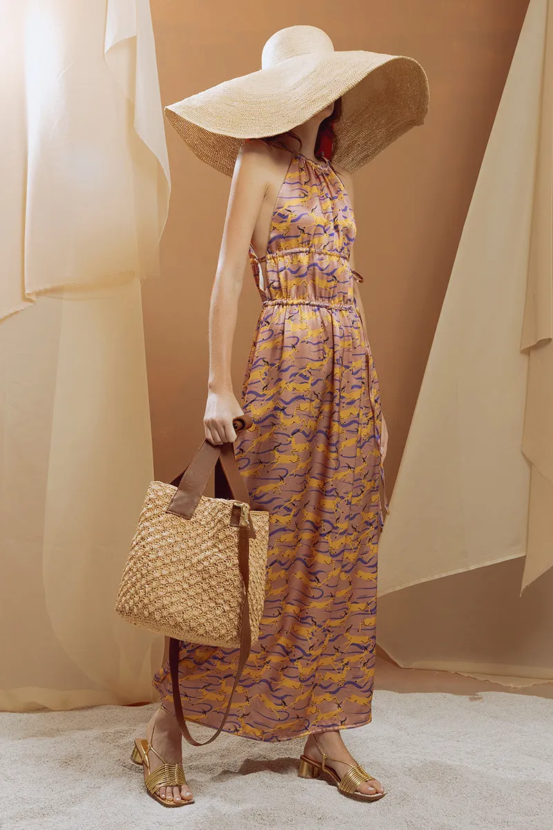 Halter Maxi Cover Up