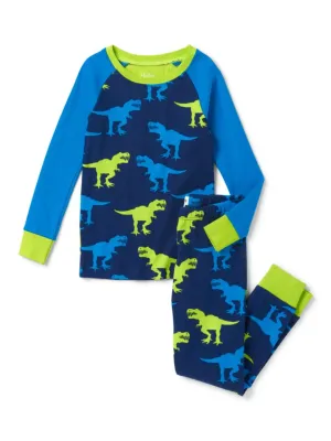 Hatley Giant T-Rex Print  Pajamas : Sizes 2 to 12 Years