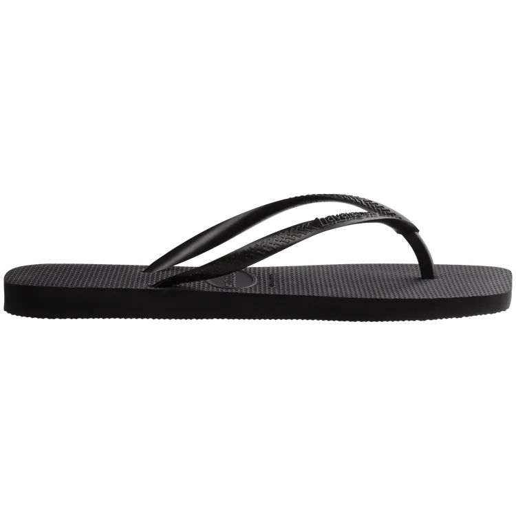 Havaianas Slim Sqaure Flip Flop Sandal in Black