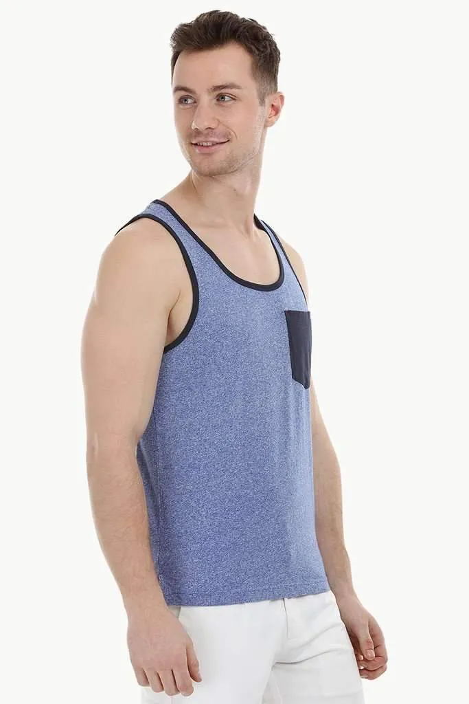 Heather Blue Summer Tank