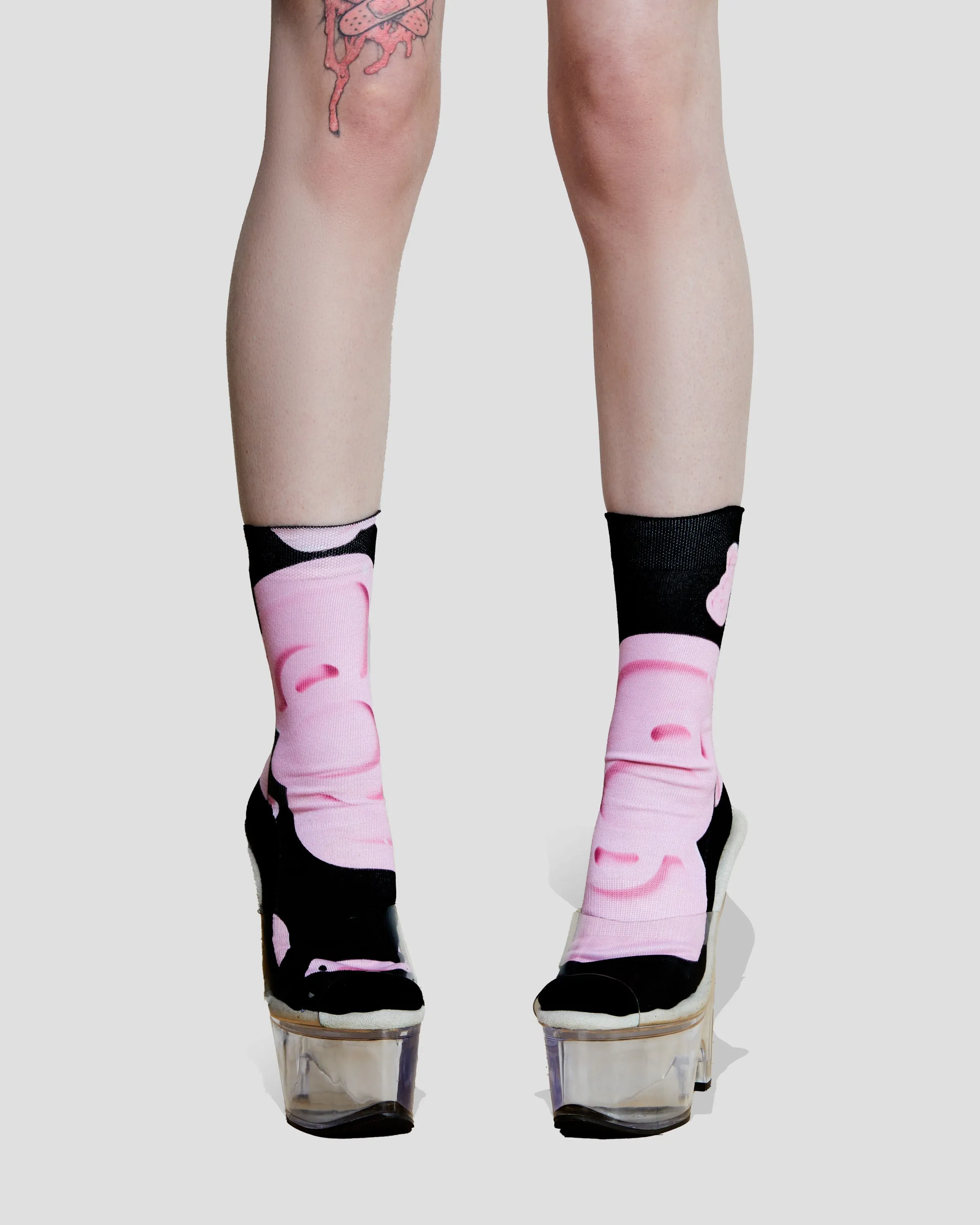 Hello Meow Crew Socks