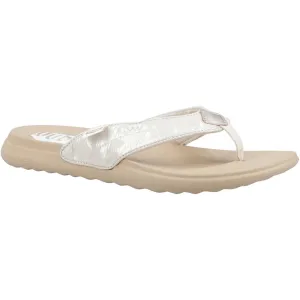 HEYDUDE Christi Flip Classic Polyurethane Women's Gold Sandals