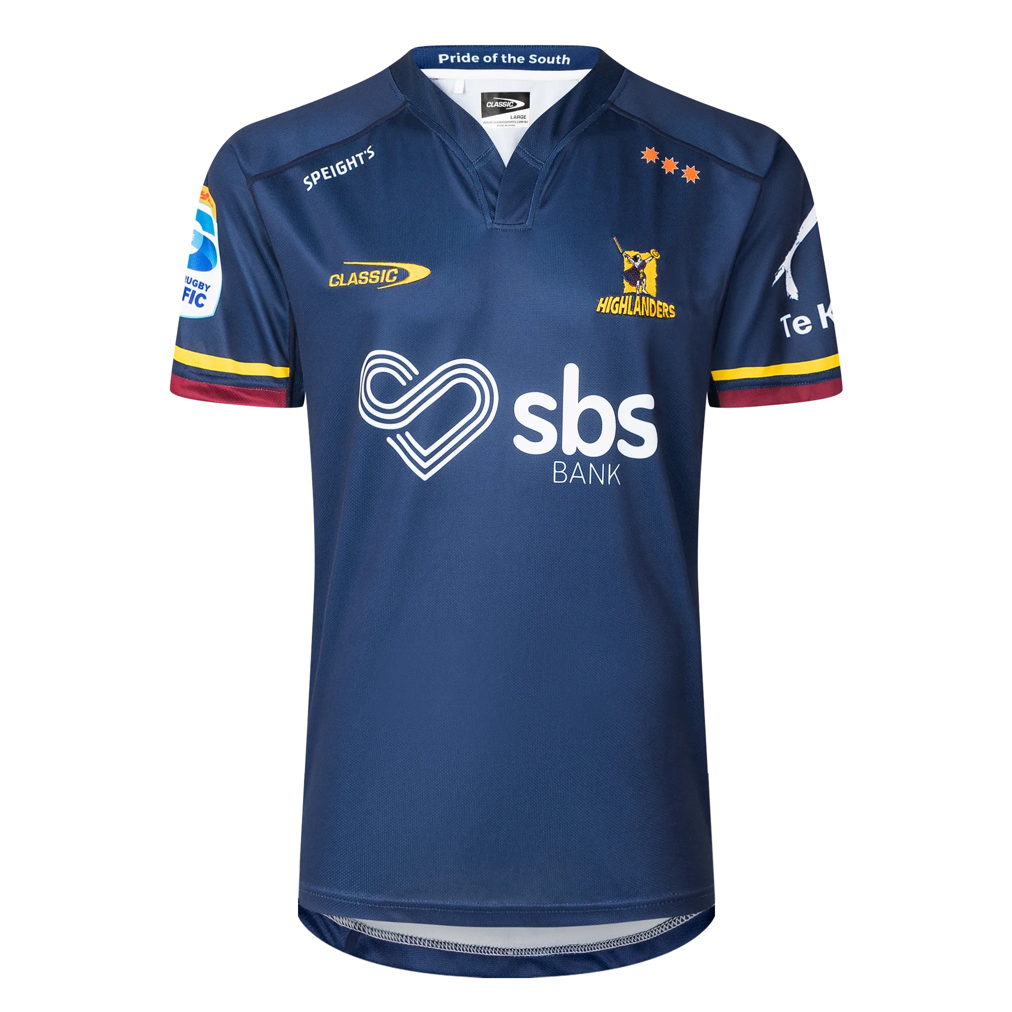 Highlanders Super Rugby  25/26 Replica Home Jersey by Classic Sportswear
