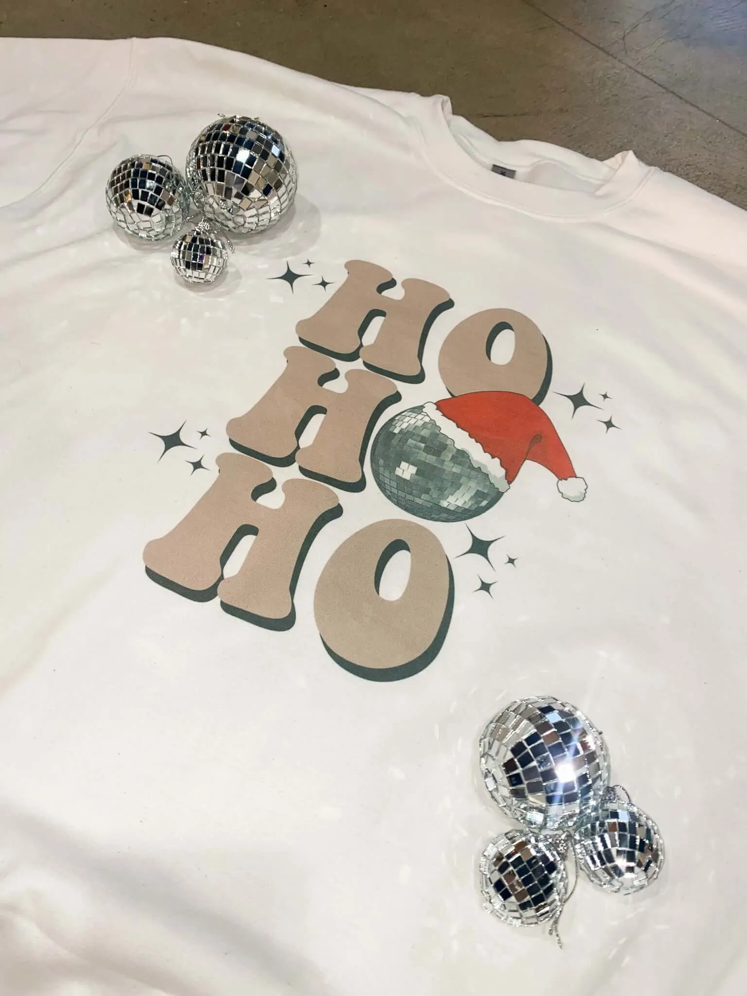 Ho Ho at the Disco Graphic Sweatshirt
