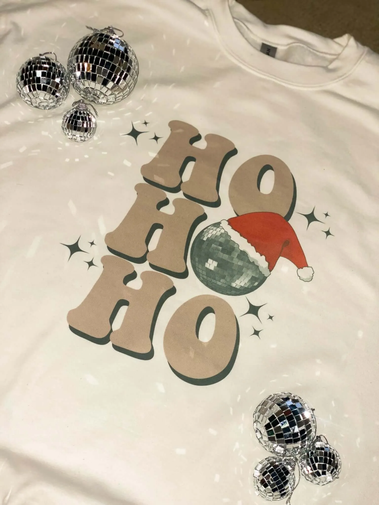 Ho Ho at the Disco Graphic Sweatshirt