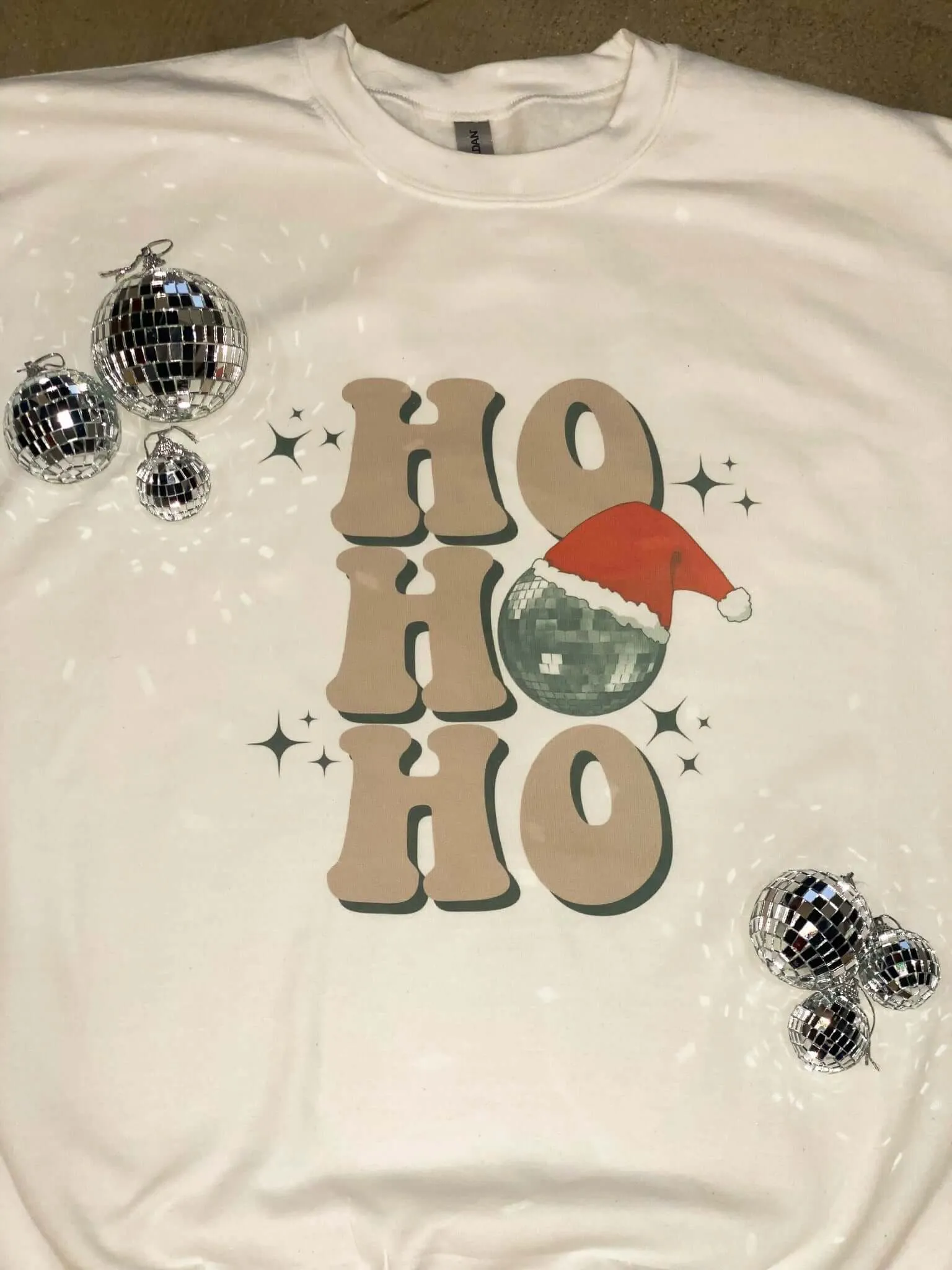 Ho Ho at the Disco Graphic Sweatshirt