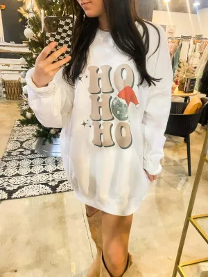 Ho Ho at the Disco Graphic Sweatshirt