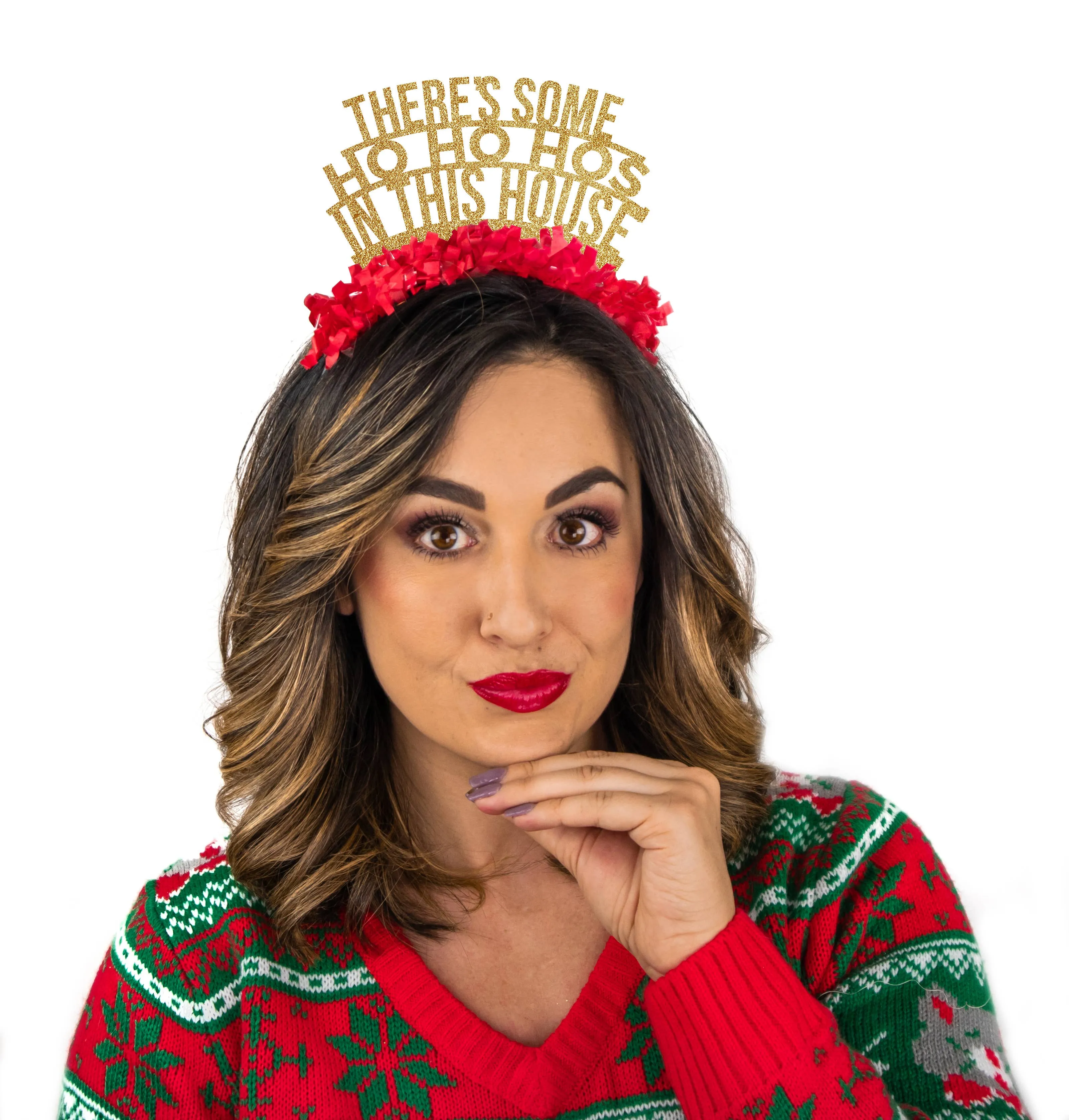 Ho Ho Ho's In This House Party Crown