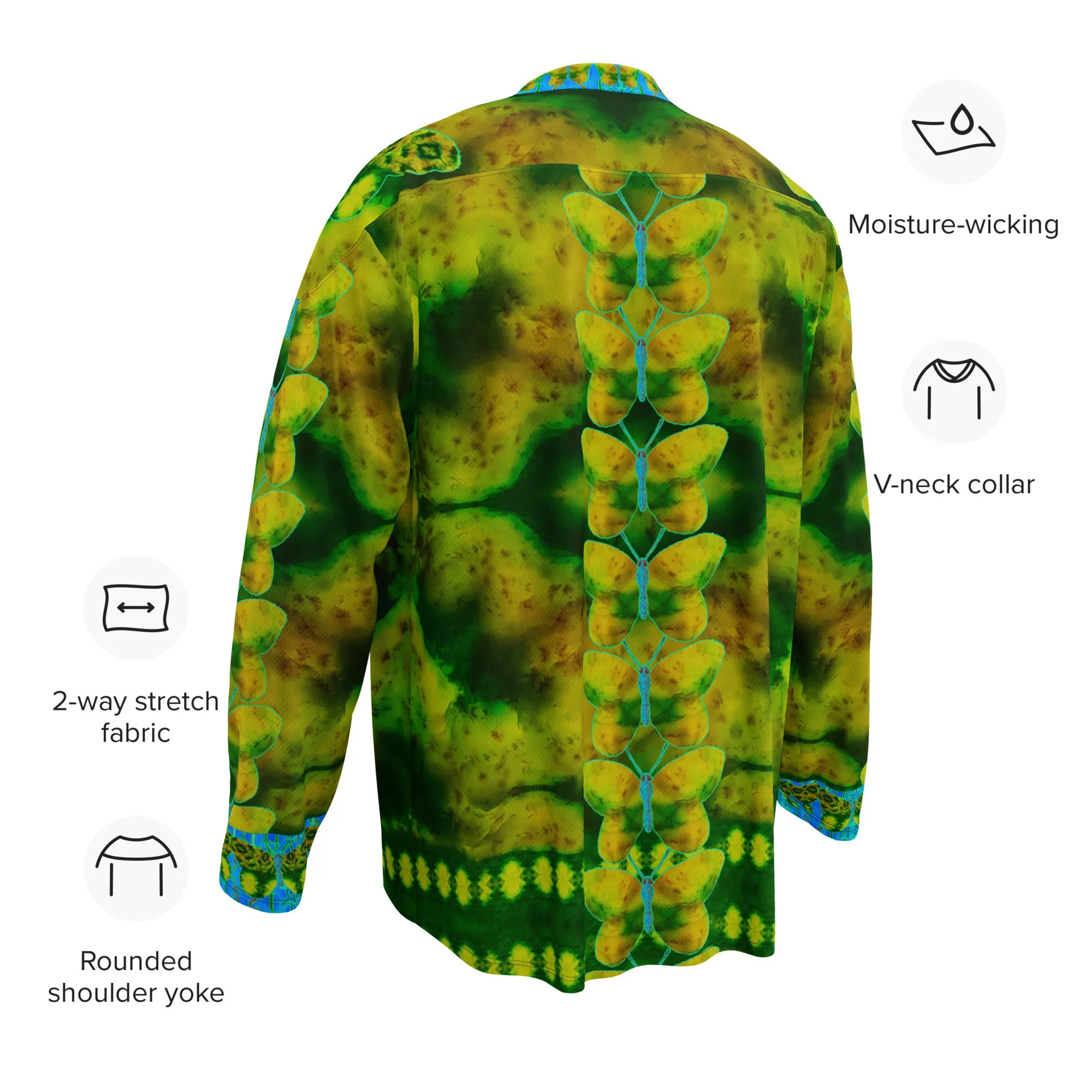 Hockey Jersey (Unisex)(Butterfly Glade Denizen) RJSTH@Fabric#10 RJSTHS2024 RJS