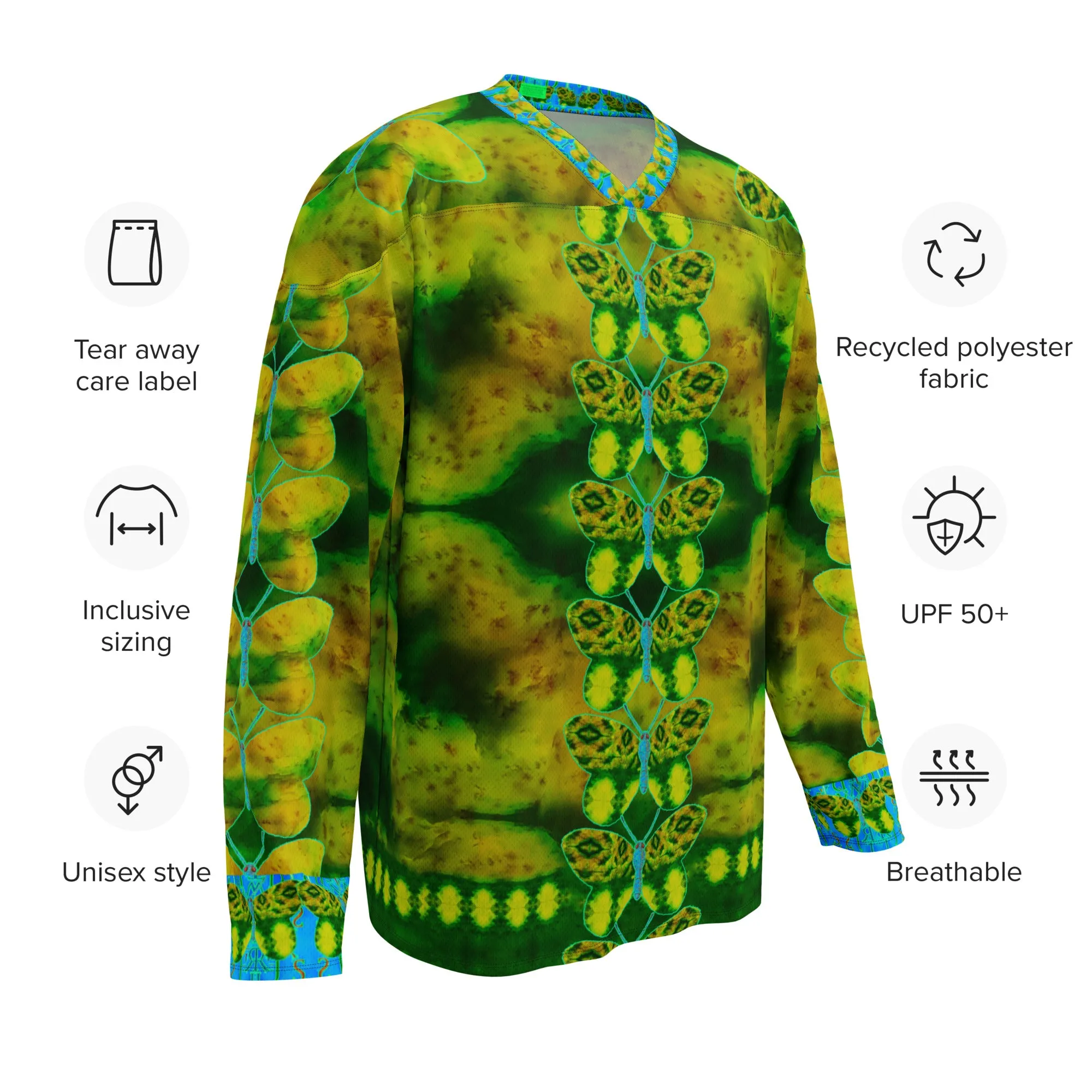Hockey Jersey (Unisex)(Butterfly Glade Denizen) RJSTH@Fabric#10 RJSTHS2024 RJS