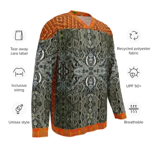 Hockey Jersey (Unisex)(Grail Night Hoard Virtus 8.3 Sugar Stick Twirl (Elder Gift) Orange Logo) RJSTHS2024 RJS