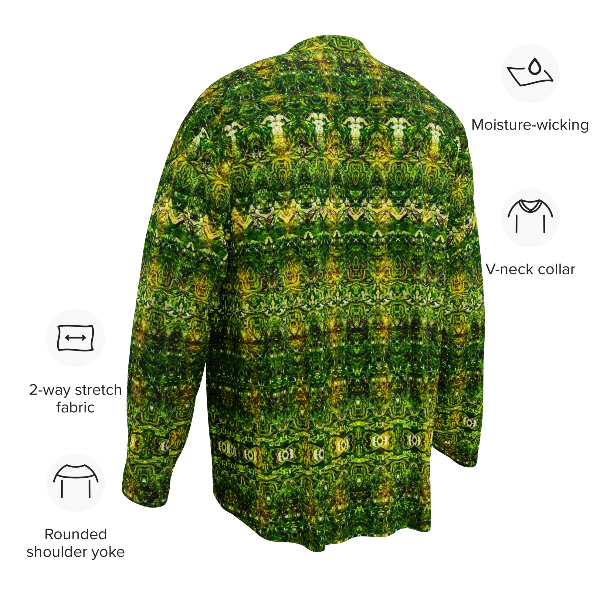 Hockey Jersey (Unisex)(Samhain Dreams of Jade 1 of 15 Unus ex Quindecim) RJSTH@Alchemic RJSTHW2024 RJS