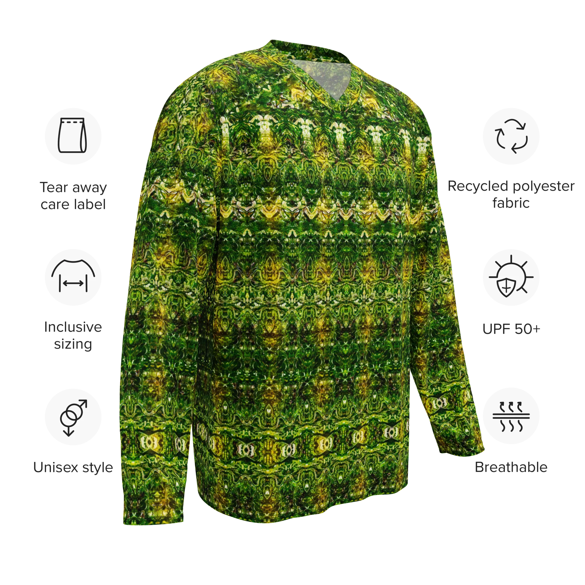 Hockey Jersey (Unisex)(Samhain Dreams of Jade 1 of 15 Unus ex Quindecim) RJSTH@Alchemic RJSTHW2024 RJS