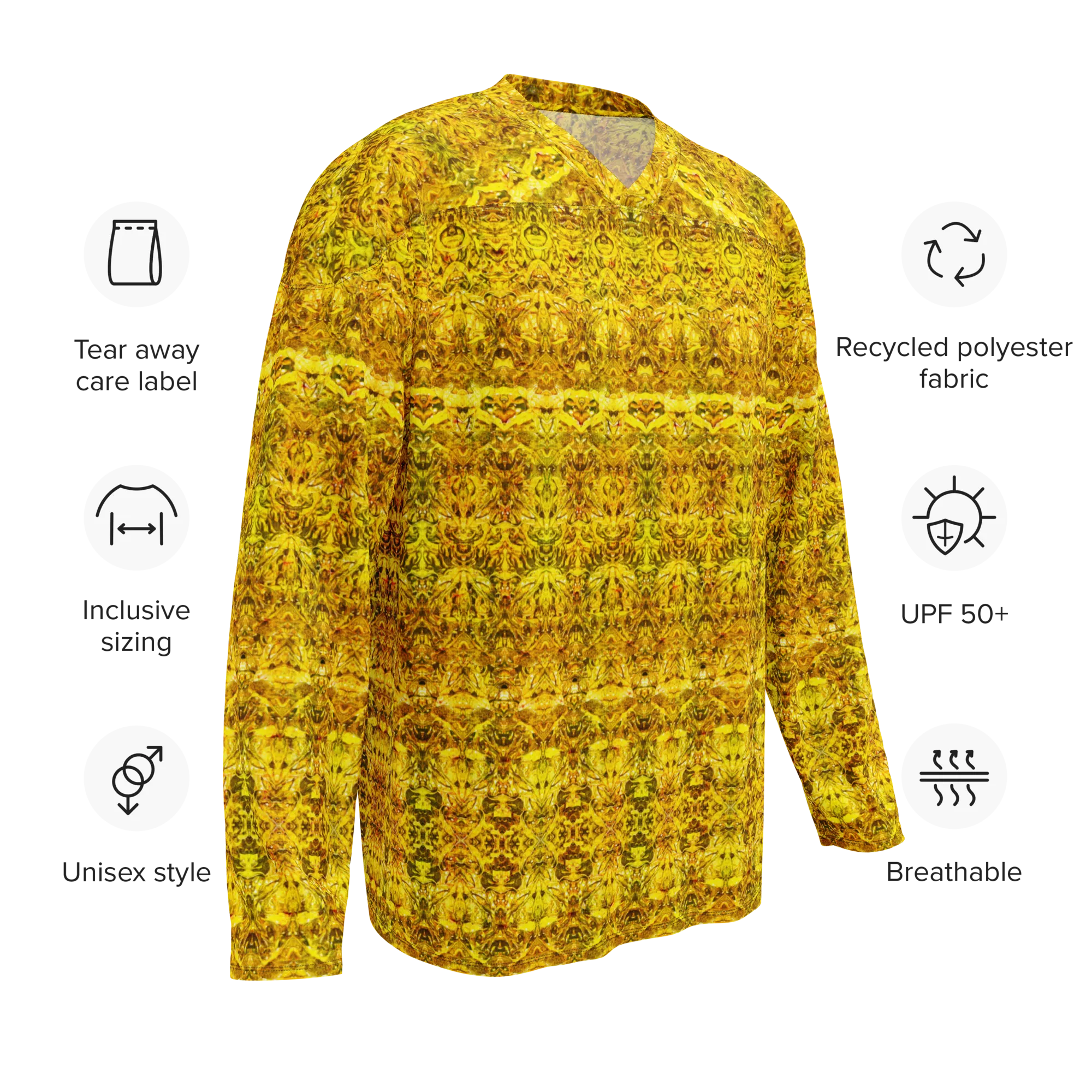 Hockey Jersey (Unisex)(Samhain Dreams of Jade 2 of 15 Duo ex Quindecim) RJSTH@Alchemic RJSTHW2024 RJS