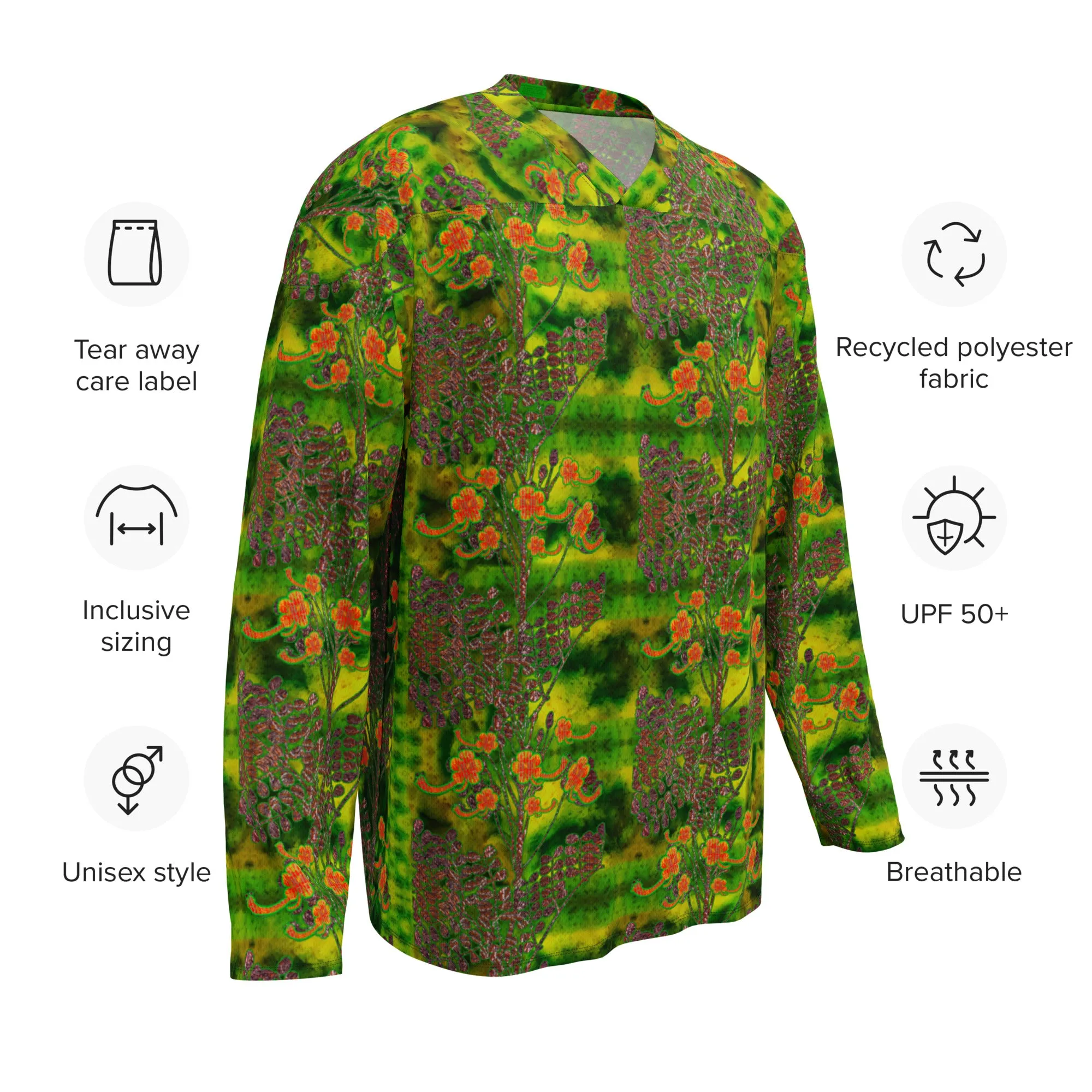 Hockey Jersey (Unisex)(WindSong Flower) RJSTH@Fabric#3 RJSTHS2024 RJS