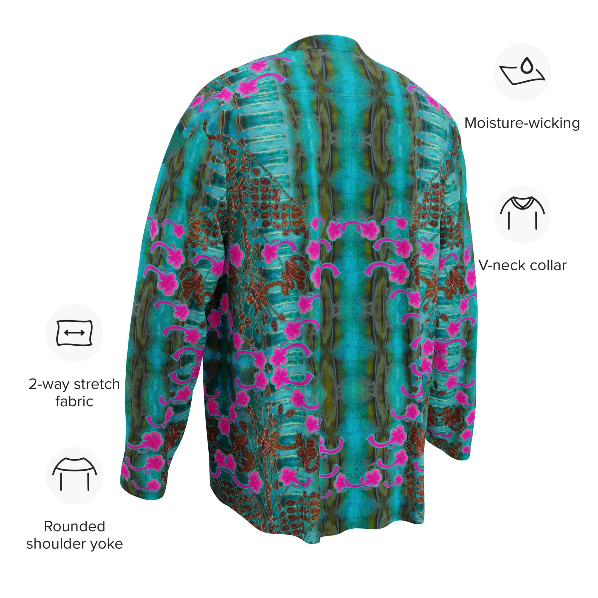Hockey Jersey (Unisex)(WindSong Flower) RJSTH@Fabric#8 RJSTHS2024 RJS