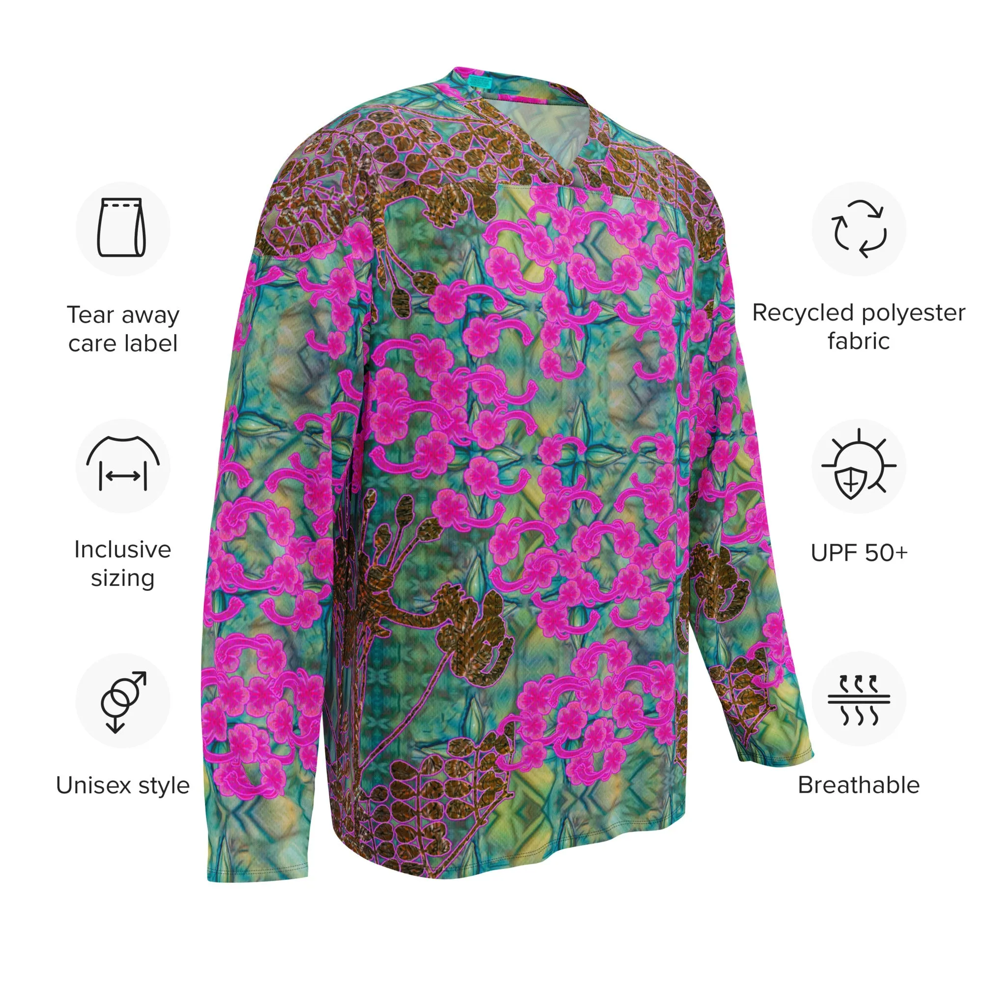 Hockey Jersey (Unisex)(WindSong Flower) RJSTH@Fabric#9 RJSTHS2024 RJS