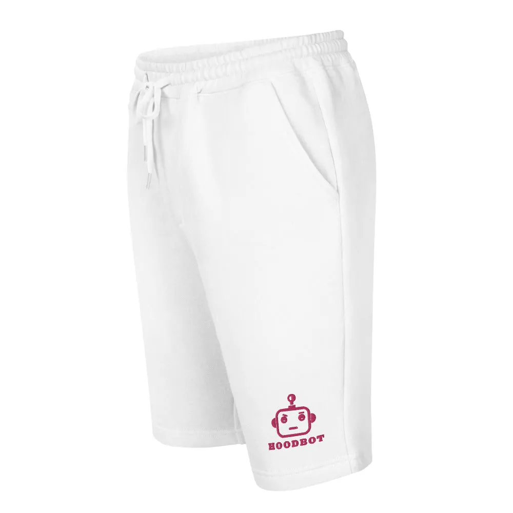 HOODBOT Robo Men's Flamingo fleece shorts