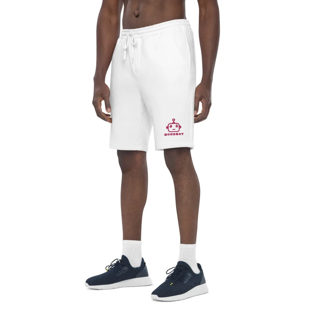 HOODBOT Robo Men's Flamingo fleece shorts