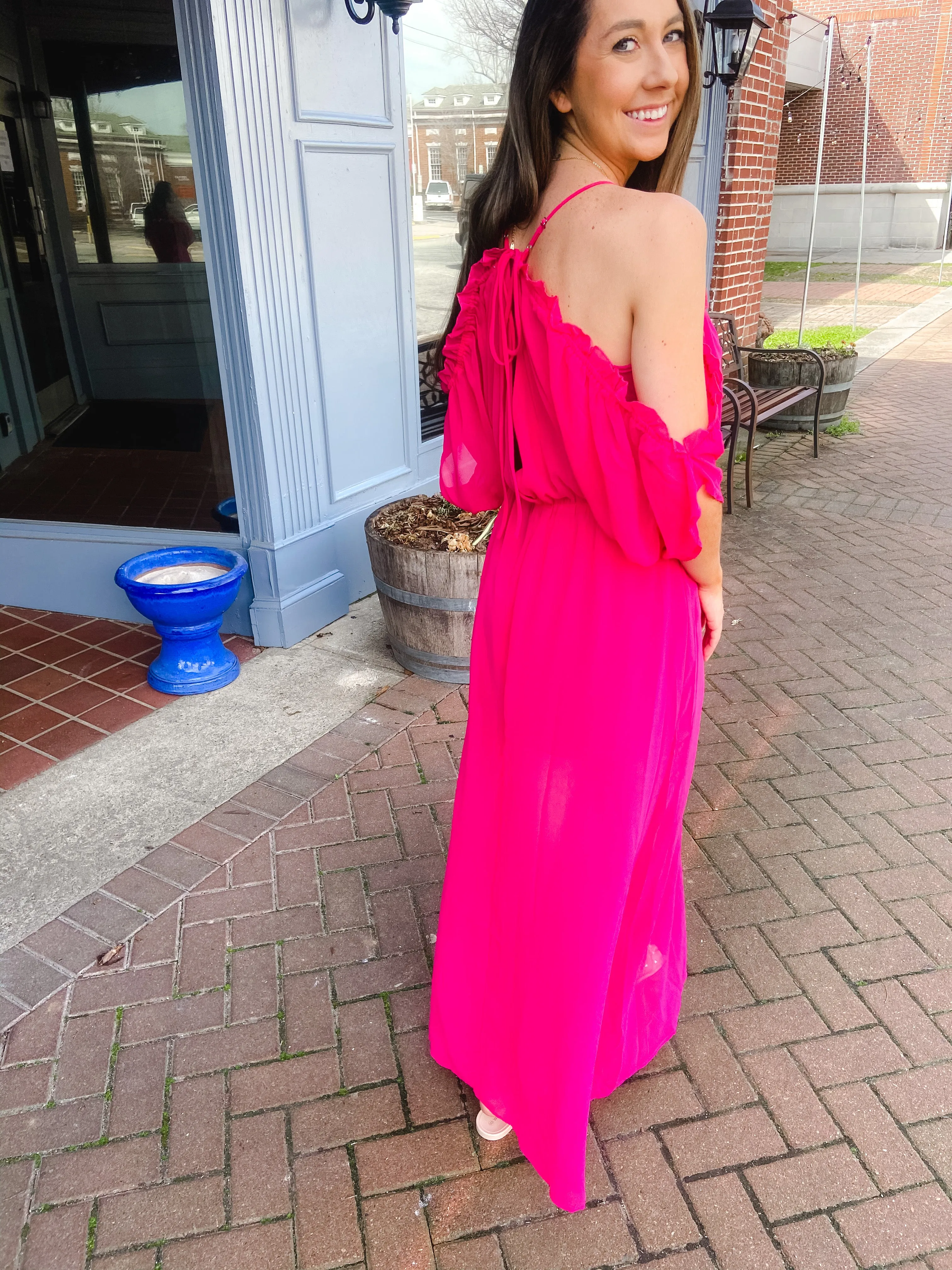Hot Pink Maxi
