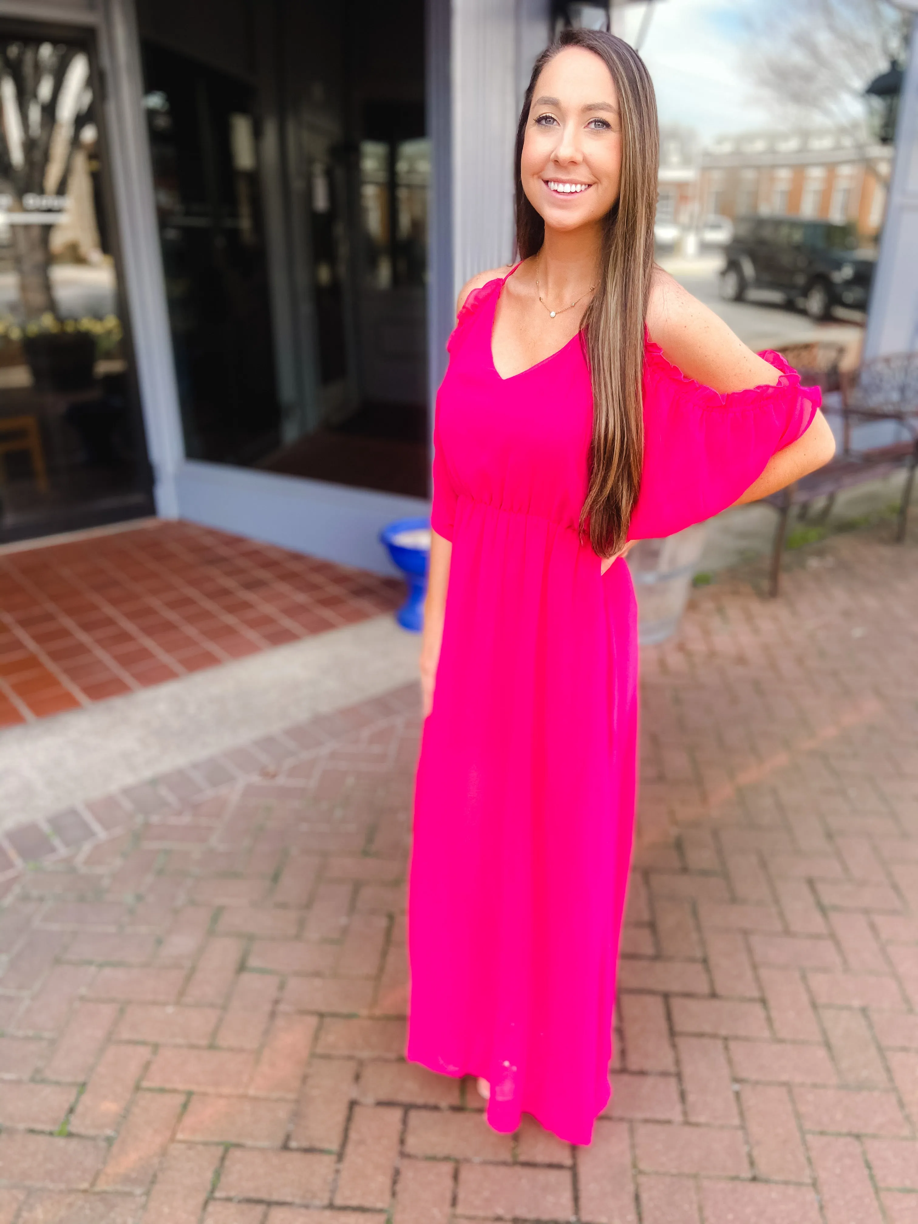 Hot Pink Maxi