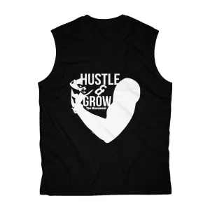 Hustle & Grow Workout Performance Tee (Black)