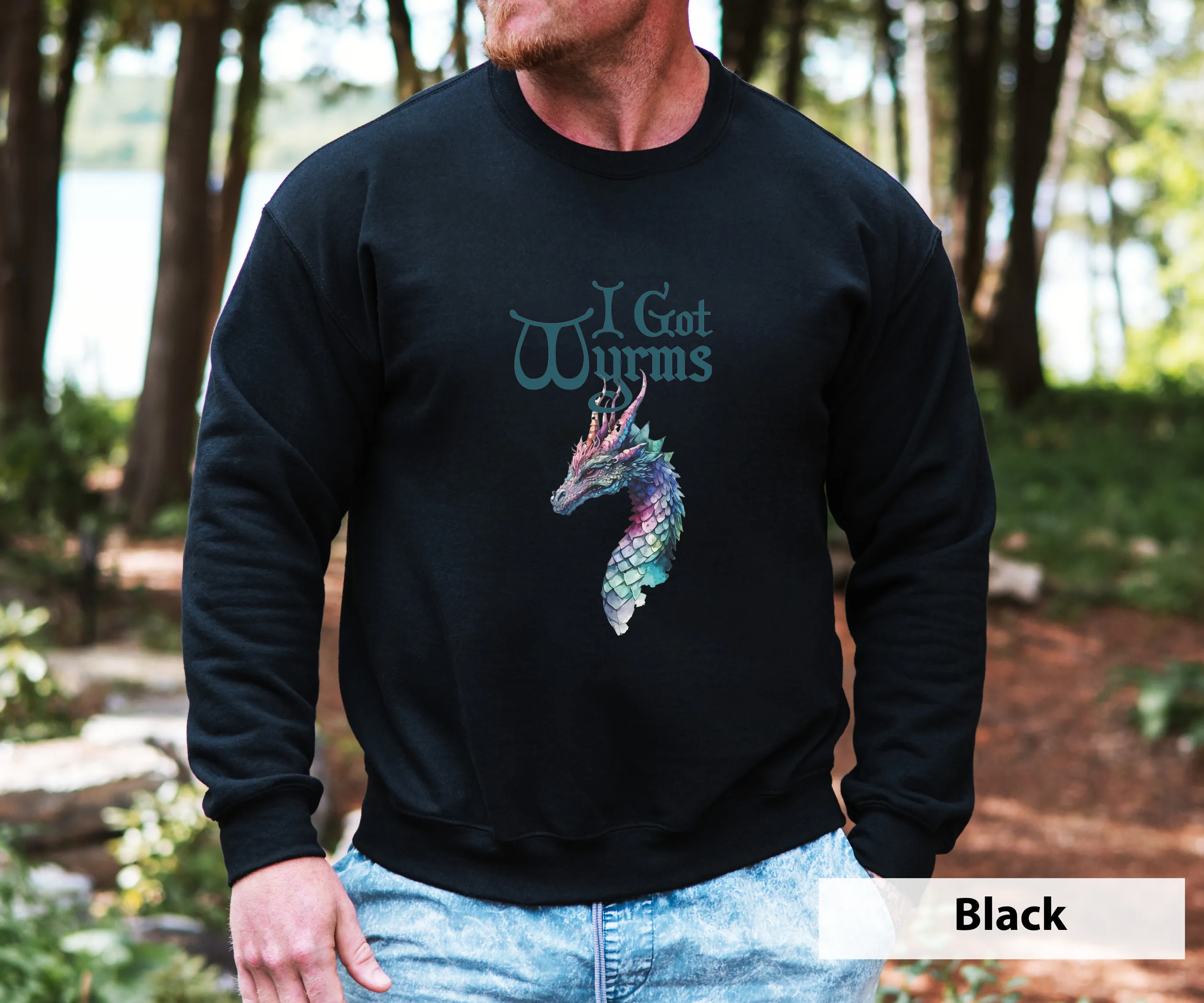 I Got Wyrms_ Adult Unisex Crewneck Sweatshirt