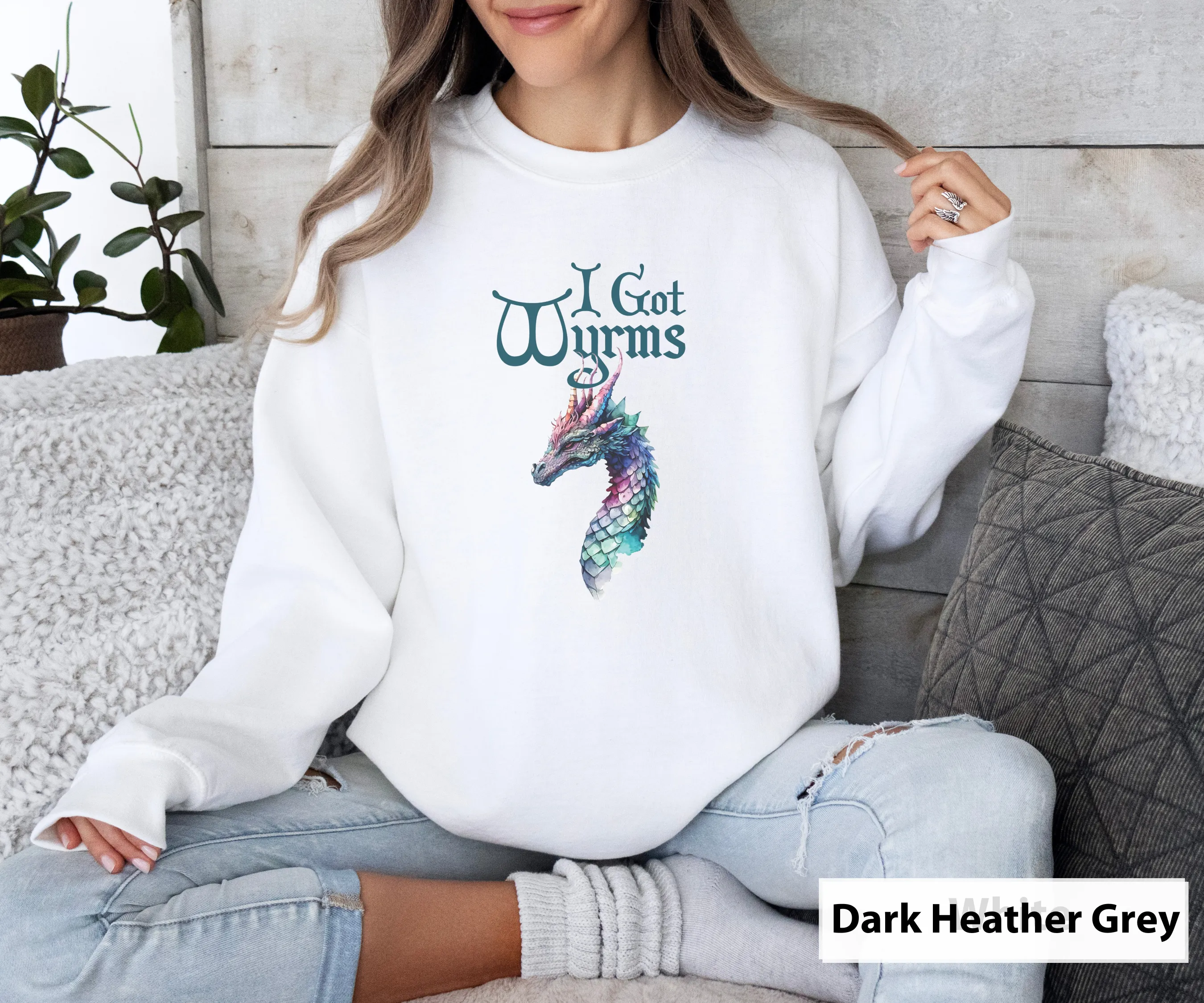 I Got Wyrms_ Adult Unisex Crewneck Sweatshirt