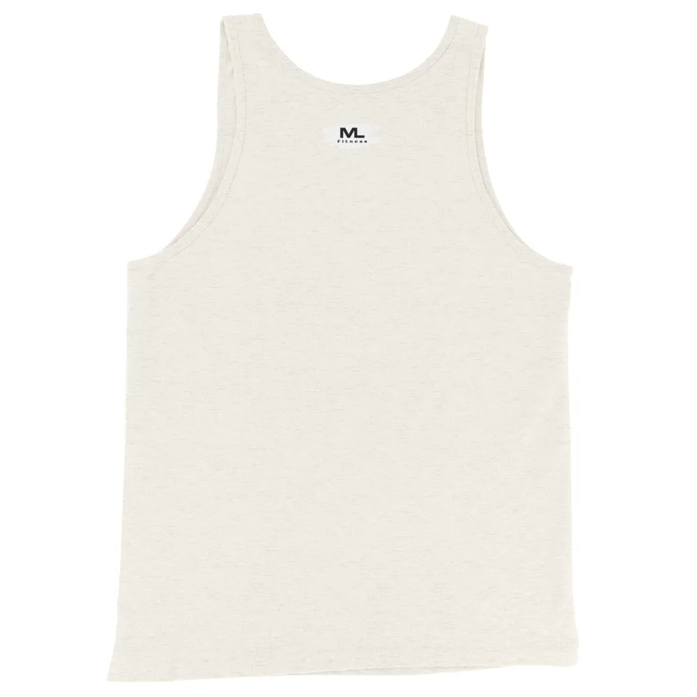 I Know You're Tired. I Know It's Difficult. BUT KEEP GOING. Unisex Tank Top