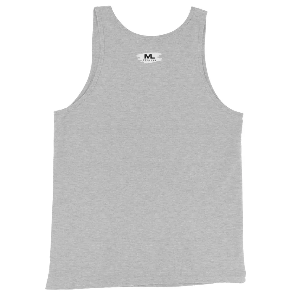 I Know You're Tired. I Know It's Difficult. BUT KEEP GOING. Unisex Tank Top